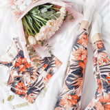 Floral Print Yoga Suit
